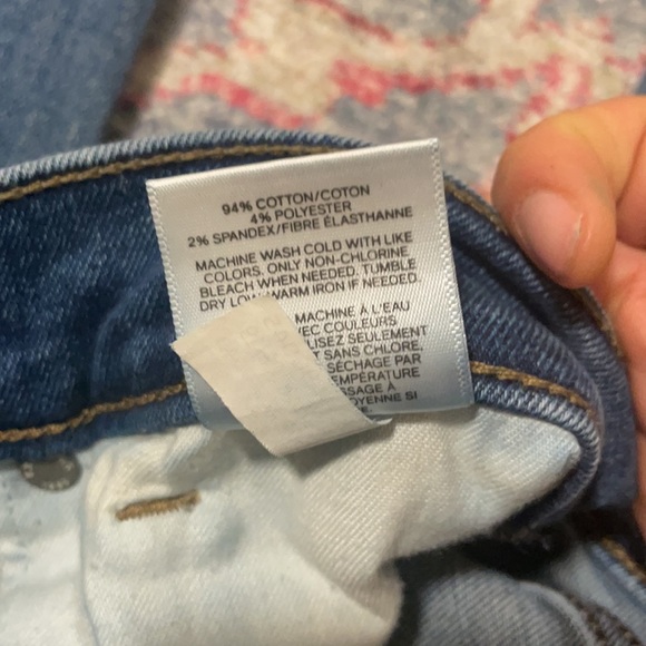 High rise ankle legging distressed jeans - Picture 6 of 12